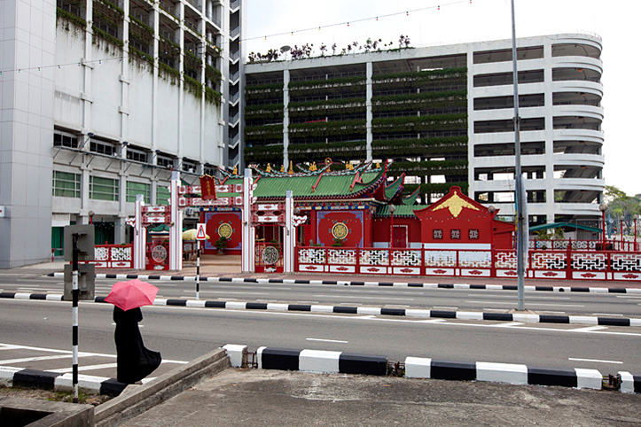 Sultanat de Brunei. Bandar Seri Begawan. Temple chinois.  Pascal Meunier