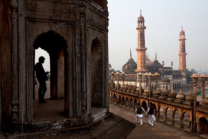 Inde. Lucknow. Mosque Asafi.  Pascal Meunier