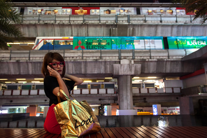 Thailand. Bangkok. Extreme urbanization.  Pascal Meunier