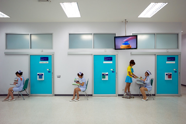 Thailand. Bangkok. Hospital for lady boys.  Pascal Meunier