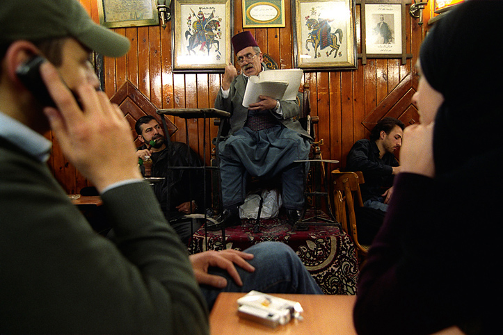 Syria. Damascus. Story teller