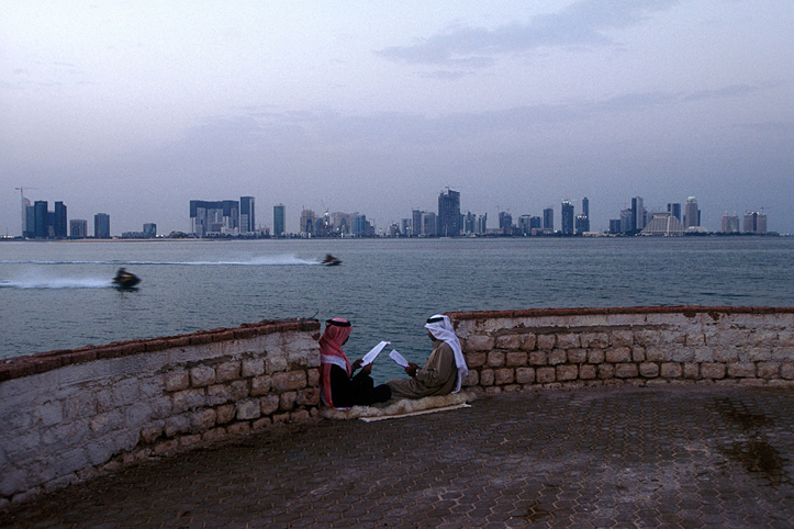 Qatar. Doha. Corniche