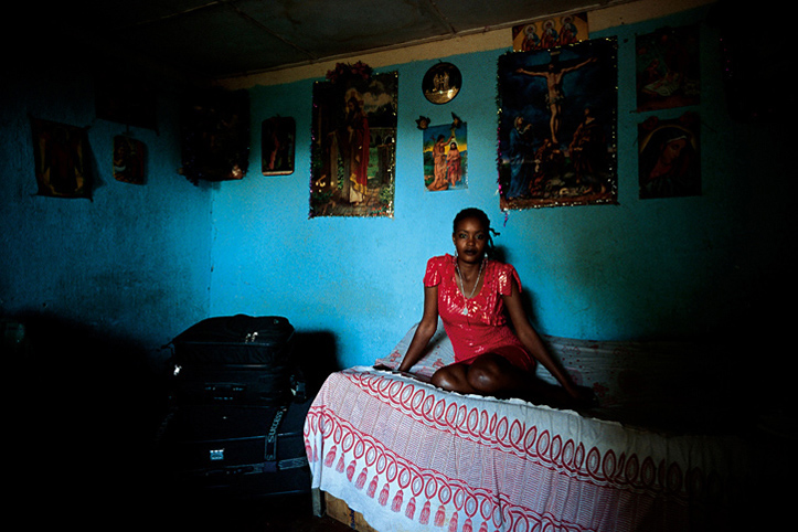 Ethiopia. Harar. Dreams of glory. Christian girl