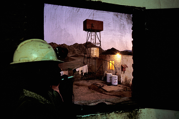 Egypte. Mineurs en pause 