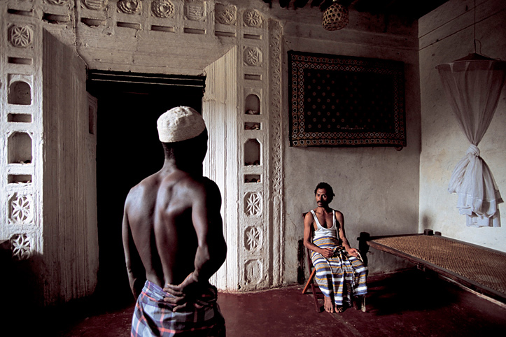 Kenya. Lamu. Traditional swahili house