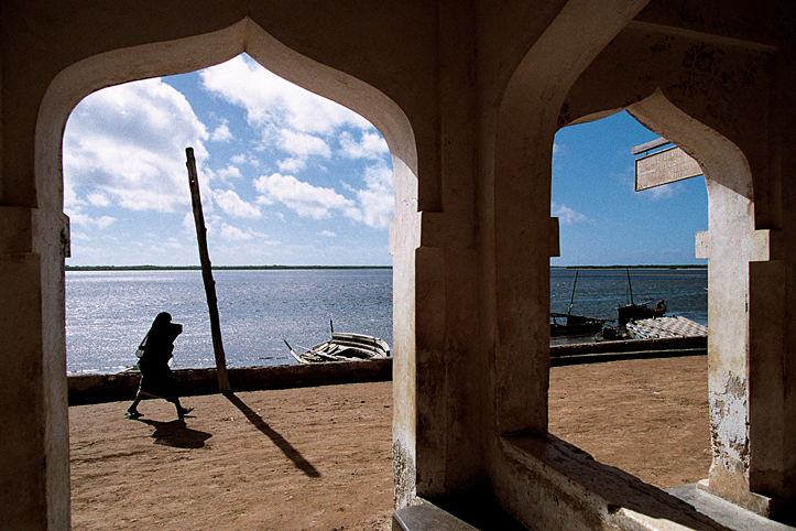 Kenya. Lamu. Cornice