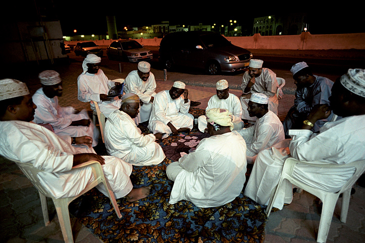 Sultanate of Oman. Sur. Games in the street