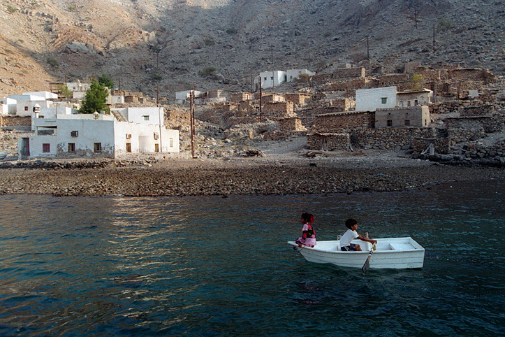 Sultanate of Oman. Musandam. Qanaha